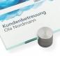 Preview: Klemmhalter Edelstahl Befestigung 30 mm groß
